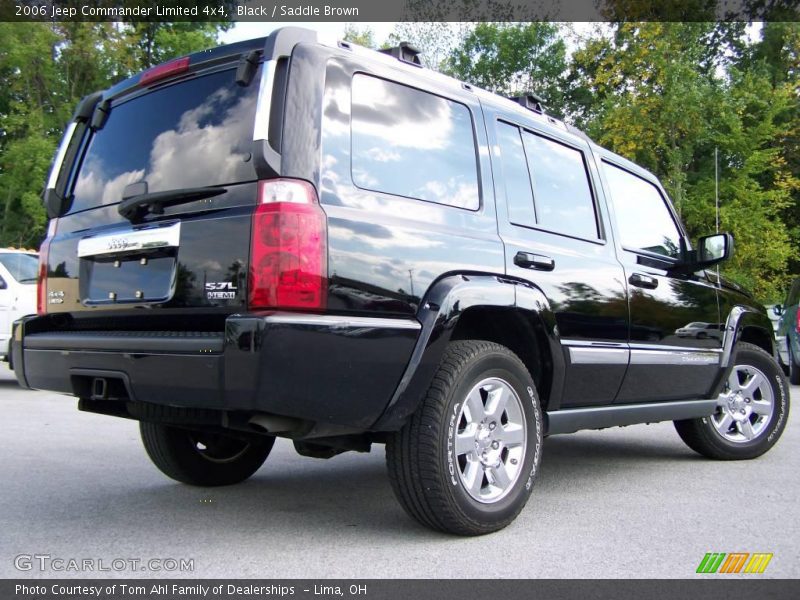 Black / Saddle Brown 2006 Jeep Commander Limited 4x4