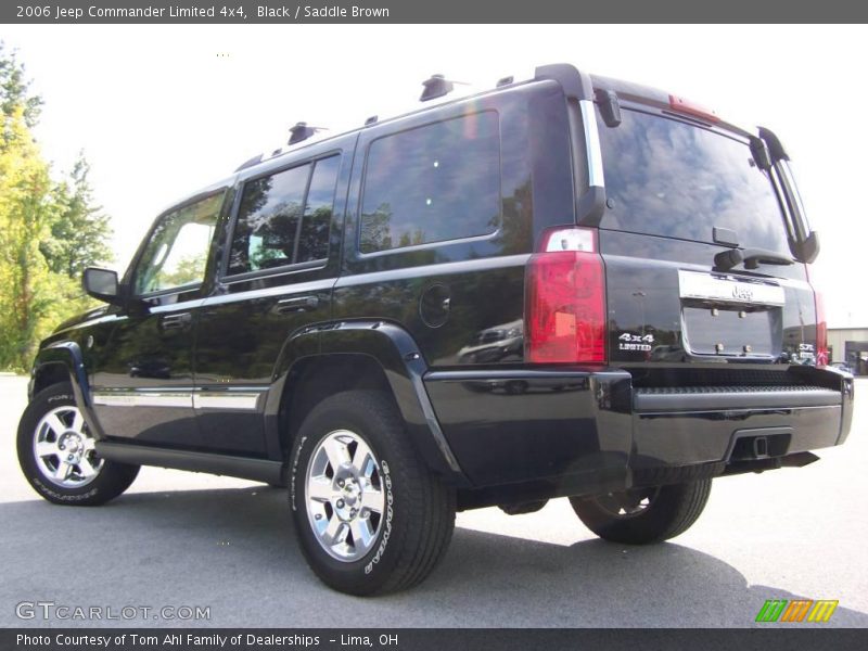 Black / Saddle Brown 2006 Jeep Commander Limited 4x4