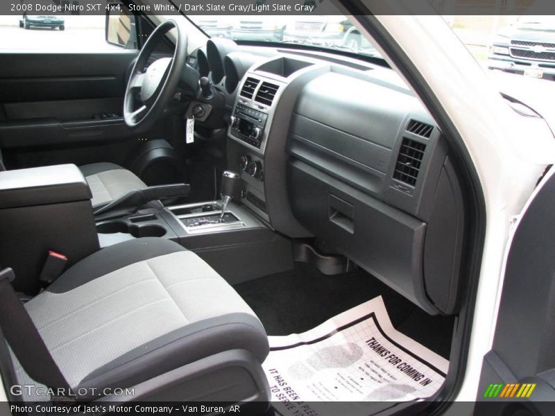 Stone White / Dark Slate Gray/Light Slate Gray 2008 Dodge Nitro SXT 4x4