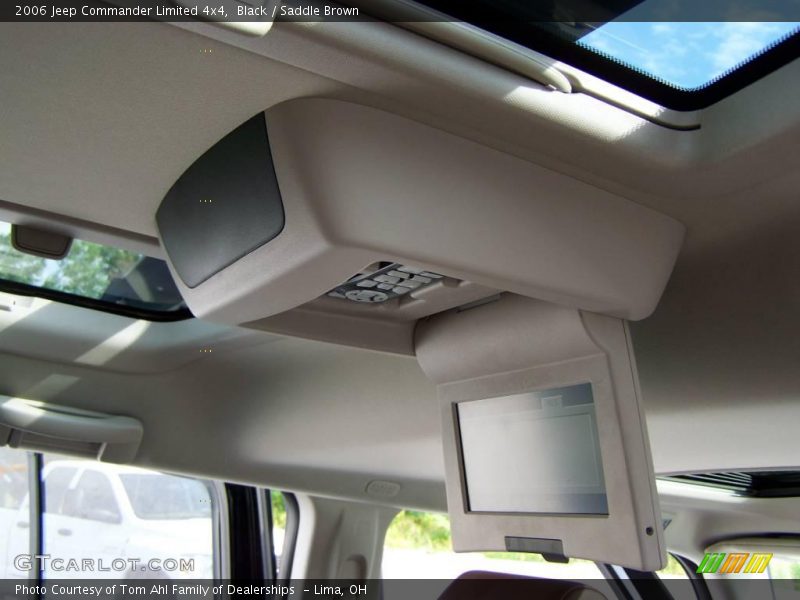 Black / Saddle Brown 2006 Jeep Commander Limited 4x4