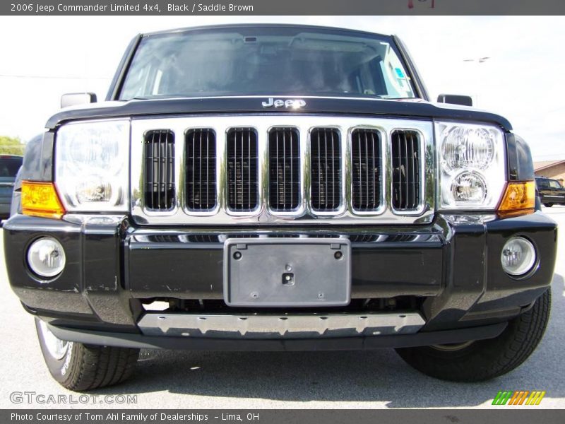 Black / Saddle Brown 2006 Jeep Commander Limited 4x4