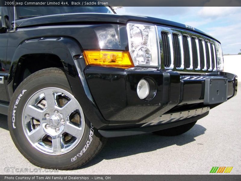 Black / Saddle Brown 2006 Jeep Commander Limited 4x4