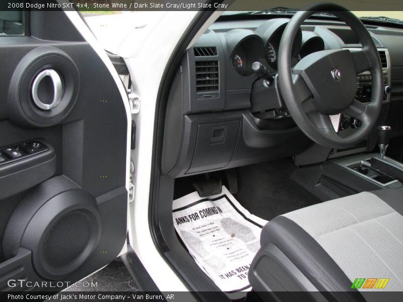 Stone White / Dark Slate Gray/Light Slate Gray 2008 Dodge Nitro SXT 4x4