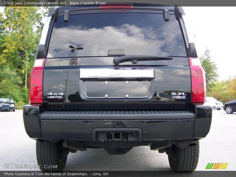 Black / Saddle Brown 2006 Jeep Commander Limited 4x4
