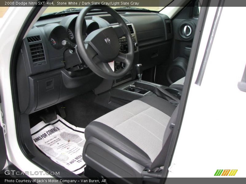 Stone White / Dark Slate Gray/Light Slate Gray 2008 Dodge Nitro SXT 4x4