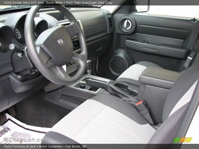 Stone White / Dark Slate Gray/Light Slate Gray 2008 Dodge Nitro SXT 4x4