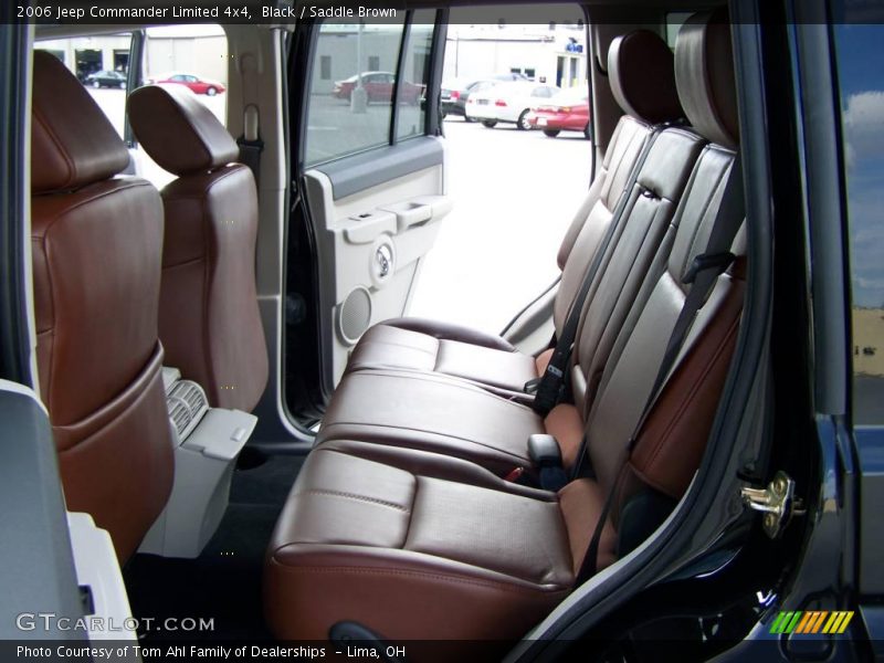 Black / Saddle Brown 2006 Jeep Commander Limited 4x4