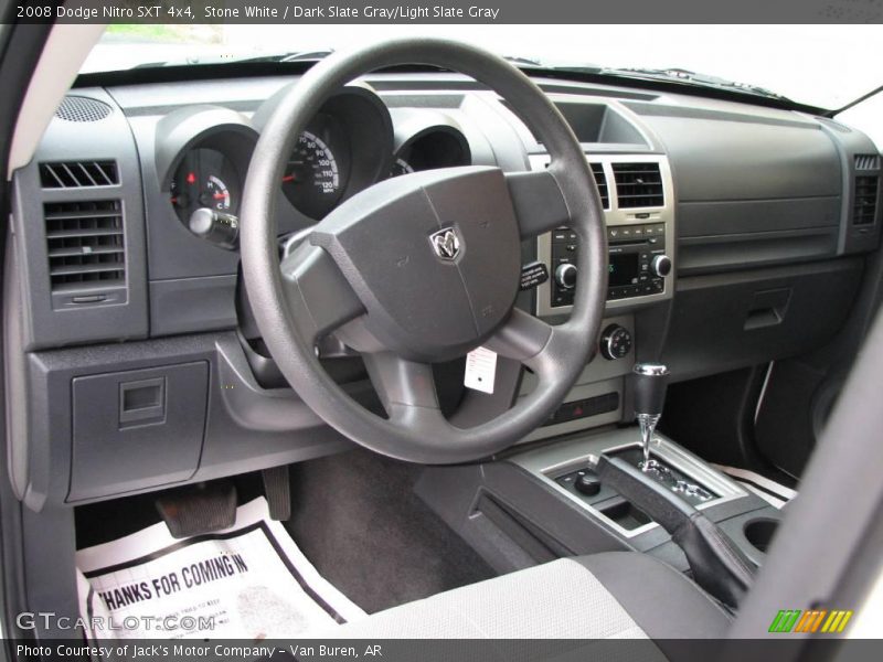 Stone White / Dark Slate Gray/Light Slate Gray 2008 Dodge Nitro SXT 4x4