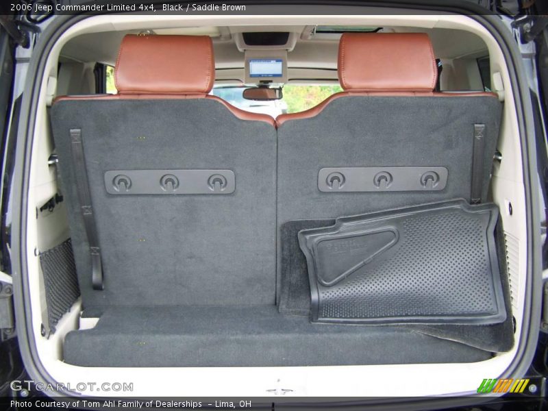 Black / Saddle Brown 2006 Jeep Commander Limited 4x4