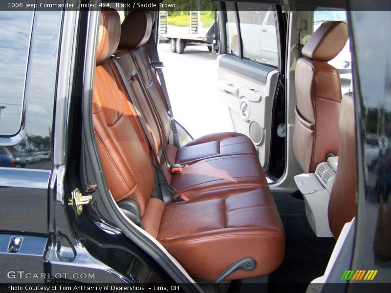 Black / Saddle Brown 2006 Jeep Commander Limited 4x4