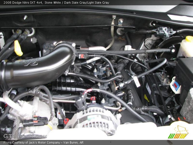 Stone White / Dark Slate Gray/Light Slate Gray 2008 Dodge Nitro SXT 4x4