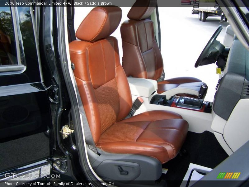 Black / Saddle Brown 2006 Jeep Commander Limited 4x4