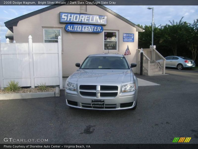 Bright Silver Metallic / Dark Slate Gray/Light Slate Gray 2008 Dodge Magnum