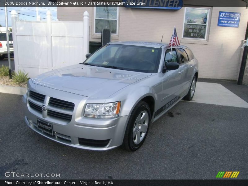 Bright Silver Metallic / Dark Slate Gray/Light Slate Gray 2008 Dodge Magnum