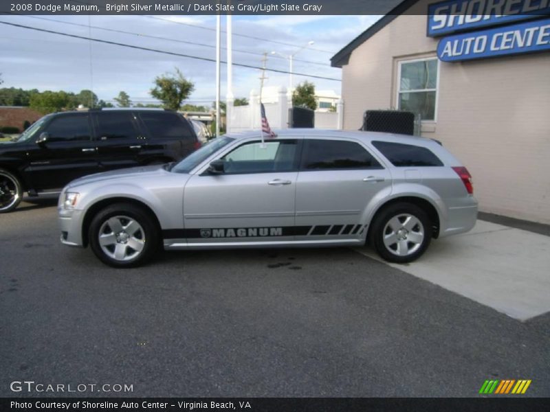 Bright Silver Metallic / Dark Slate Gray/Light Slate Gray 2008 Dodge Magnum