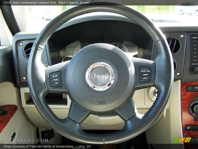 Black / Saddle Brown 2006 Jeep Commander Limited 4x4