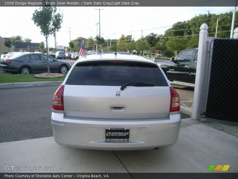 Bright Silver Metallic / Dark Slate Gray/Light Slate Gray 2008 Dodge Magnum