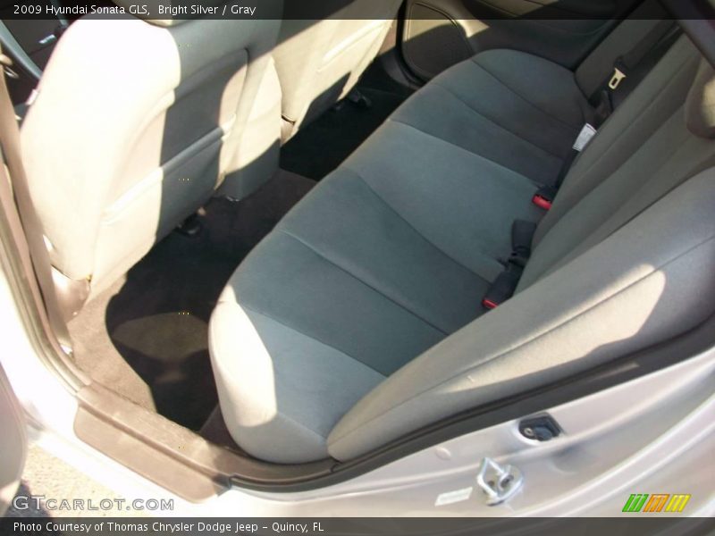 Bright Silver / Gray 2009 Hyundai Sonata GLS