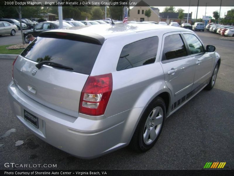 Bright Silver Metallic / Dark Slate Gray/Light Slate Gray 2008 Dodge Magnum