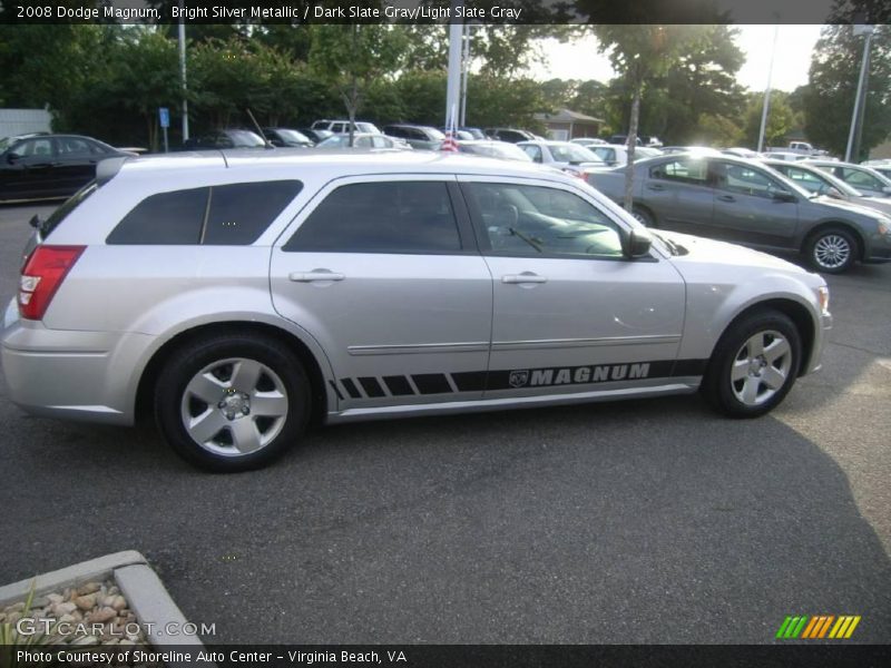 Bright Silver Metallic / Dark Slate Gray/Light Slate Gray 2008 Dodge Magnum