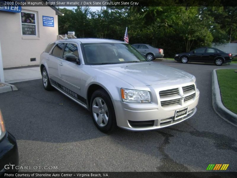 Bright Silver Metallic / Dark Slate Gray/Light Slate Gray 2008 Dodge Magnum