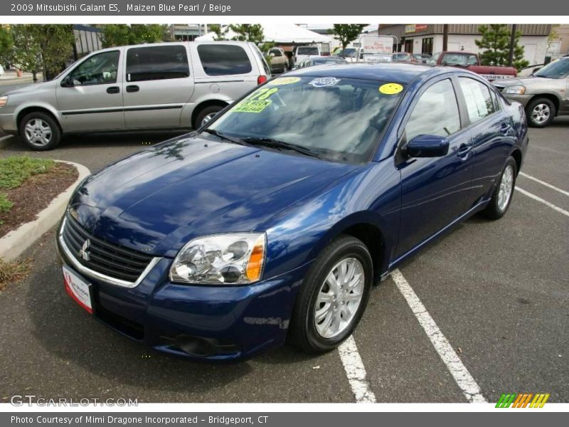 Maizen Blue Pearl / Beige 2009 Mitsubishi Galant ES