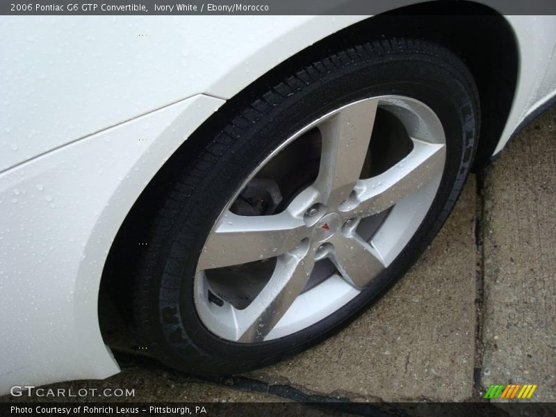 Ivory White / Ebony/Morocco 2006 Pontiac G6 GTP Convertible