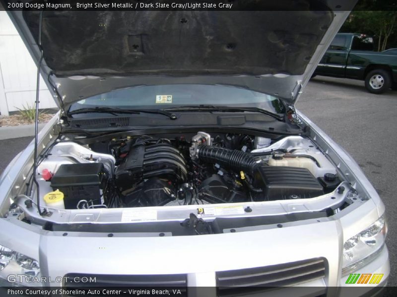 Bright Silver Metallic / Dark Slate Gray/Light Slate Gray 2008 Dodge Magnum