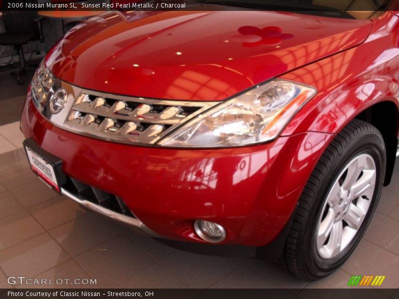 Sunset Red Pearl Metallic / Charcoal 2006 Nissan Murano SL