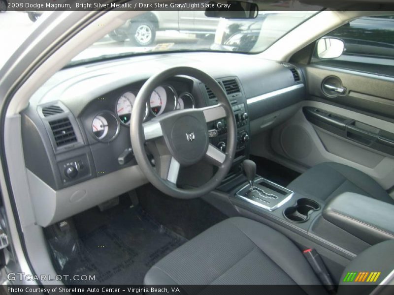 Bright Silver Metallic / Dark Slate Gray/Light Slate Gray 2008 Dodge Magnum