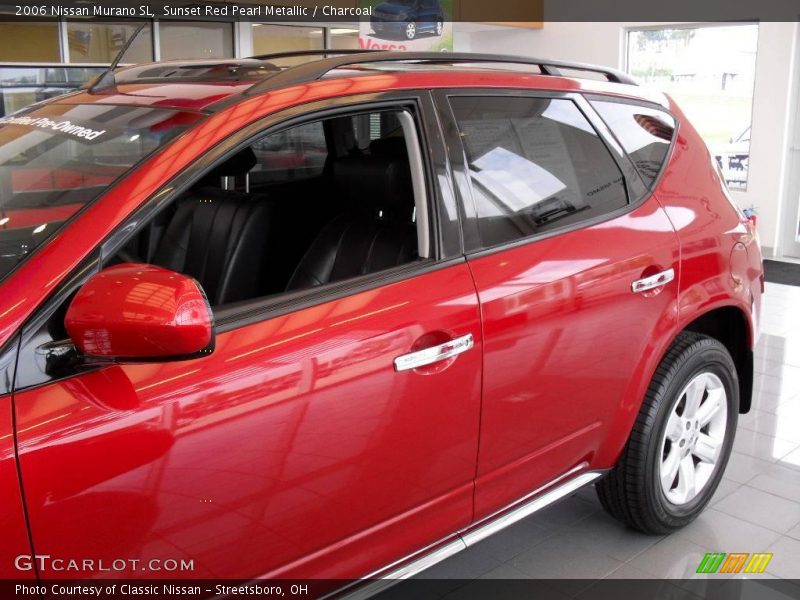 Sunset Red Pearl Metallic / Charcoal 2006 Nissan Murano SL