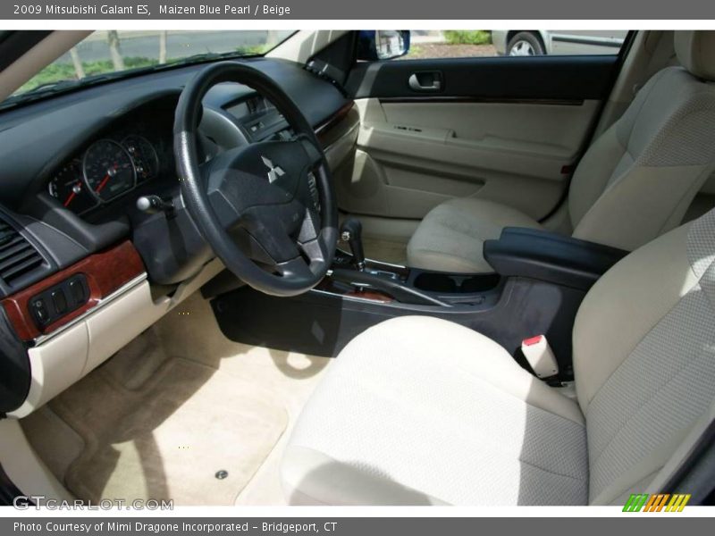 Maizen Blue Pearl / Beige 2009 Mitsubishi Galant ES