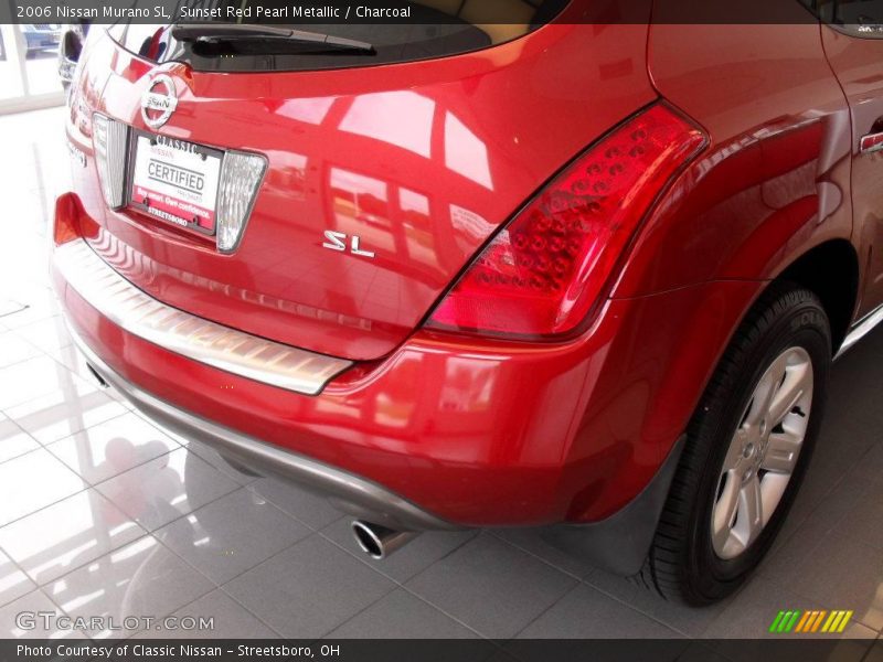 Sunset Red Pearl Metallic / Charcoal 2006 Nissan Murano SL