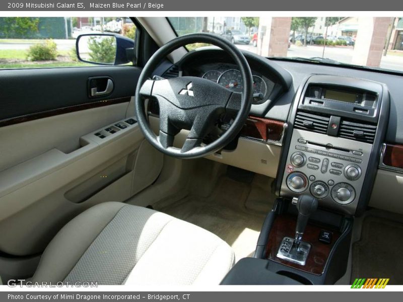 Maizen Blue Pearl / Beige 2009 Mitsubishi Galant ES