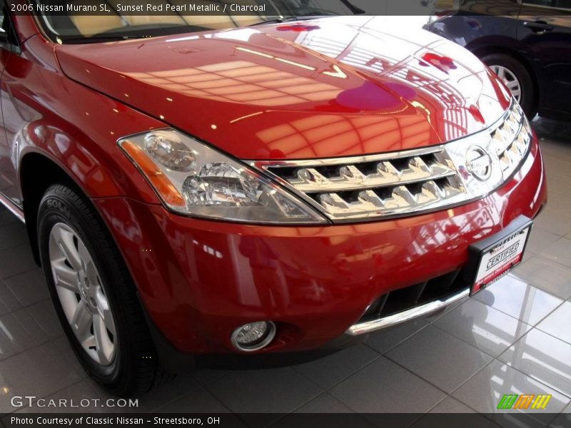 Sunset Red Pearl Metallic / Charcoal 2006 Nissan Murano SL