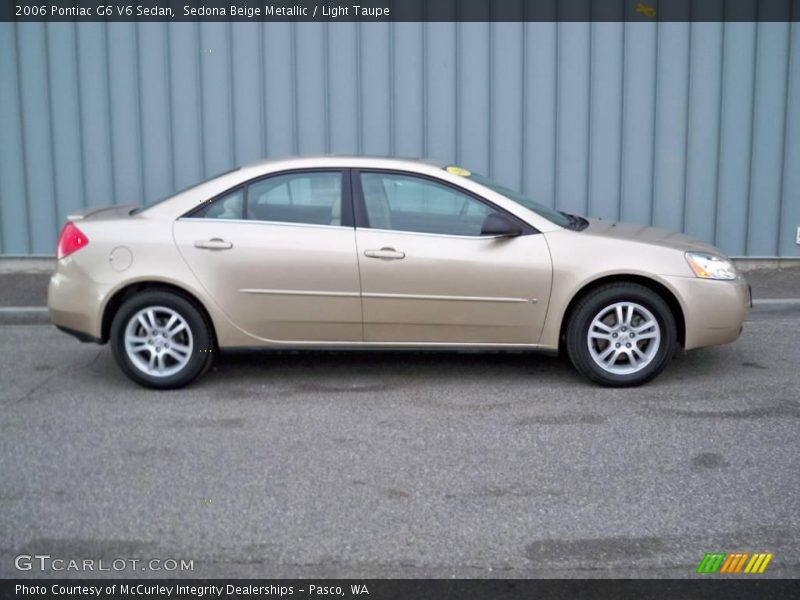 Sedona Beige Metallic / Light Taupe 2006 Pontiac G6 V6 Sedan