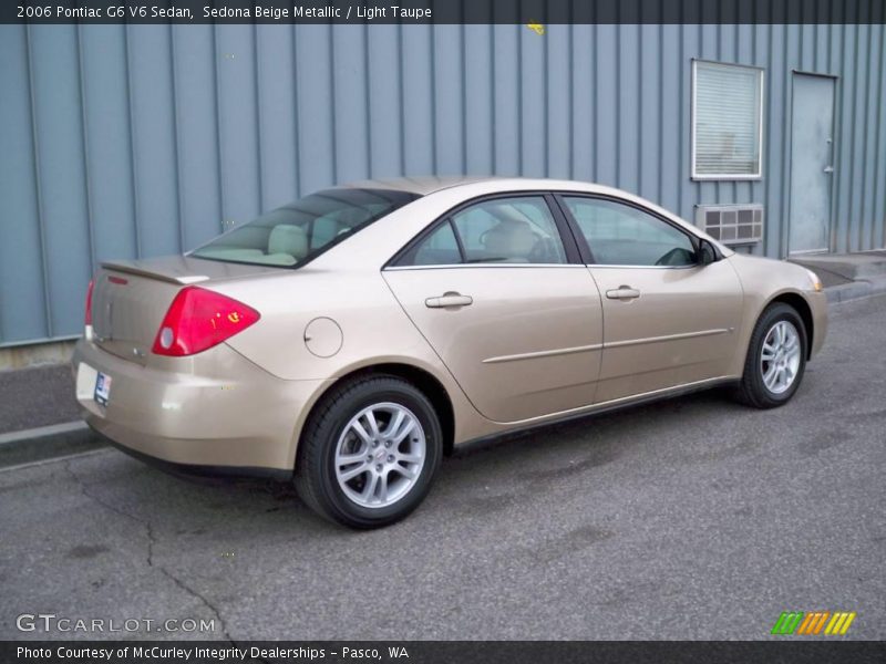 Sedona Beige Metallic / Light Taupe 2006 Pontiac G6 V6 Sedan