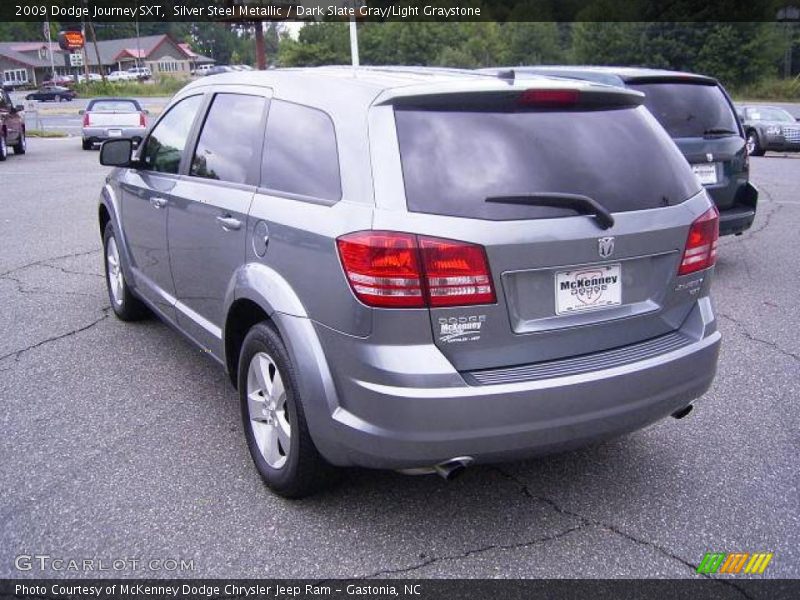 Silver Steel Metallic / Dark Slate Gray/Light Graystone 2009 Dodge Journey SXT