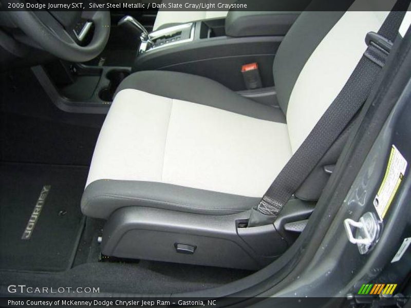 Silver Steel Metallic / Dark Slate Gray/Light Graystone 2009 Dodge Journey SXT