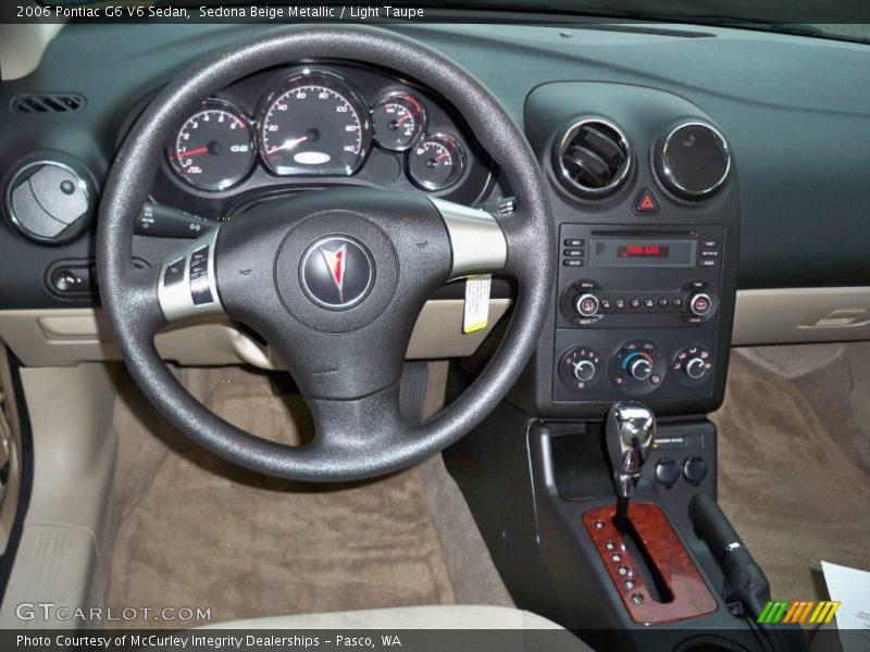 Sedona Beige Metallic / Light Taupe 2006 Pontiac G6 V6 Sedan