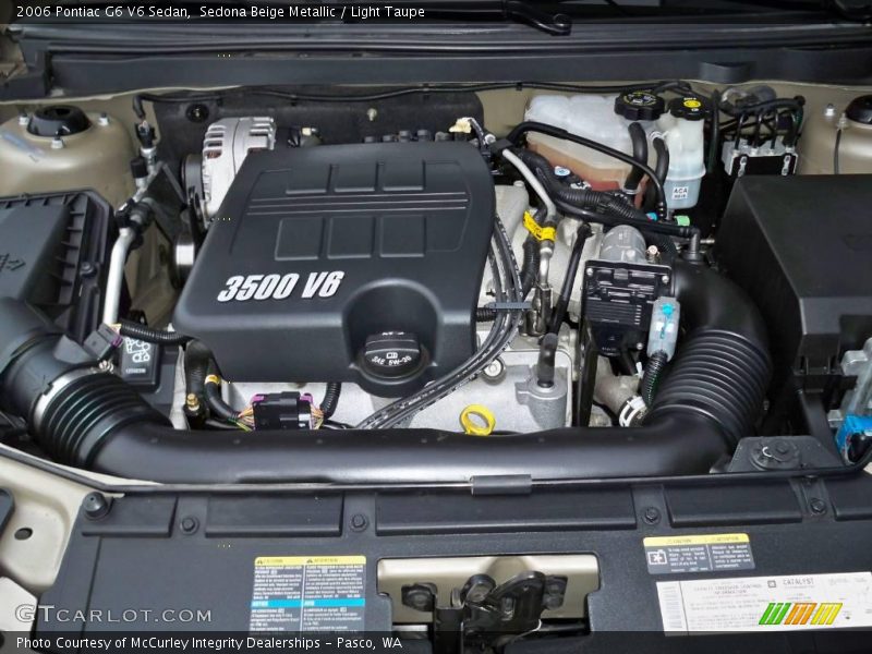 Sedona Beige Metallic / Light Taupe 2006 Pontiac G6 V6 Sedan