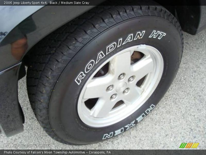 Black / Medium Slate Gray 2006 Jeep Liberty Sport 4x4