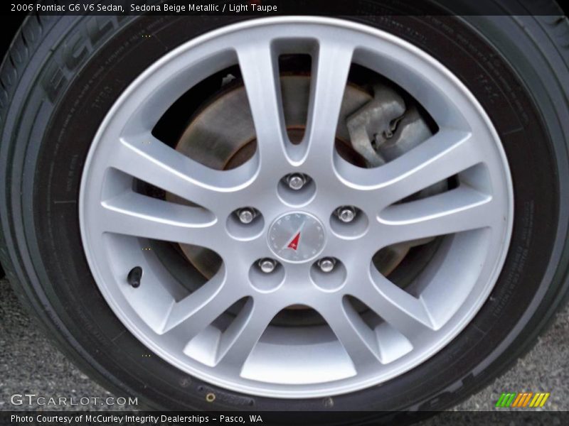 Sedona Beige Metallic / Light Taupe 2006 Pontiac G6 V6 Sedan