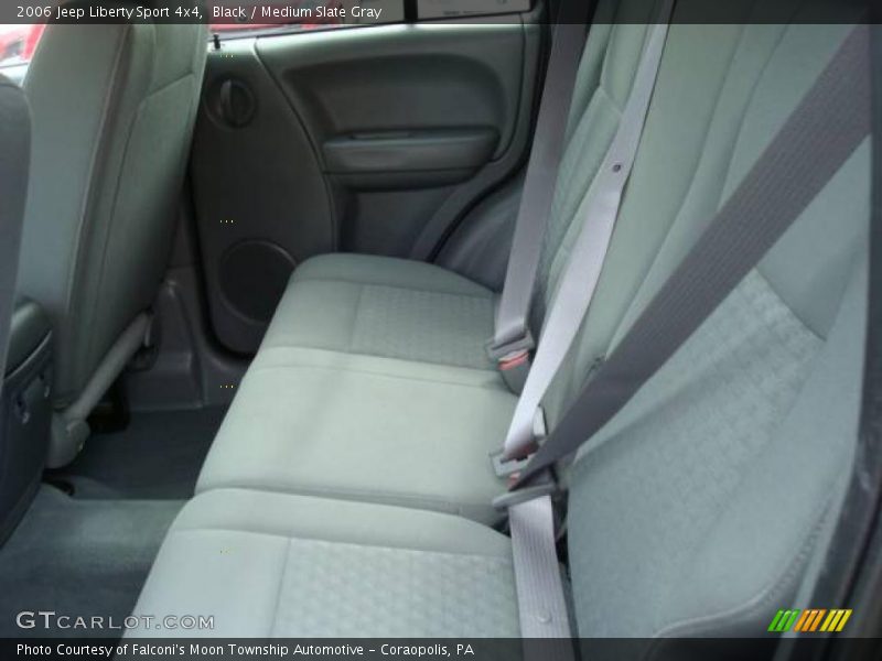 Black / Medium Slate Gray 2006 Jeep Liberty Sport 4x4