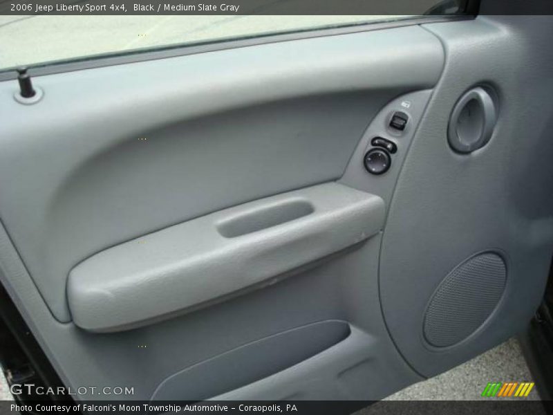 Black / Medium Slate Gray 2006 Jeep Liberty Sport 4x4