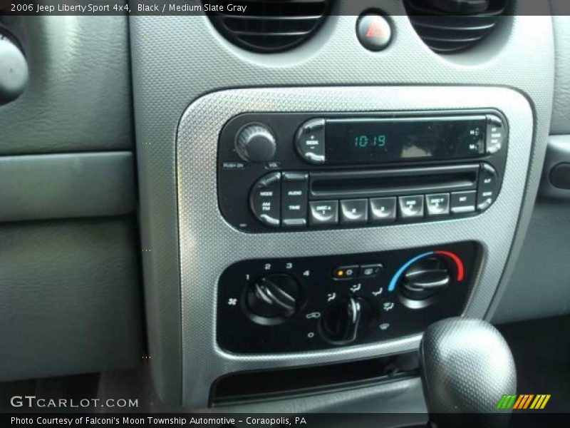 Black / Medium Slate Gray 2006 Jeep Liberty Sport 4x4