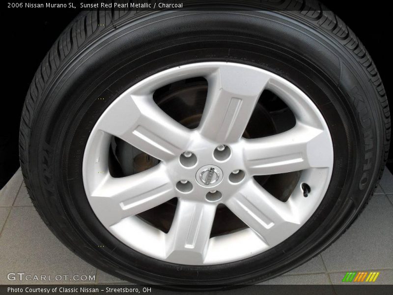 Sunset Red Pearl Metallic / Charcoal 2006 Nissan Murano SL