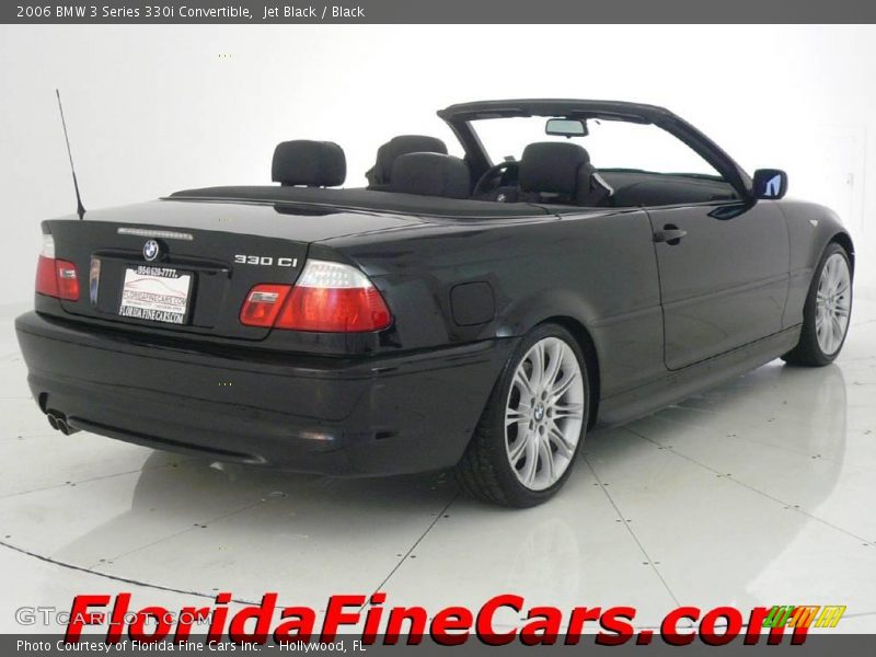 Jet Black / Black 2006 BMW 3 Series 330i Convertible