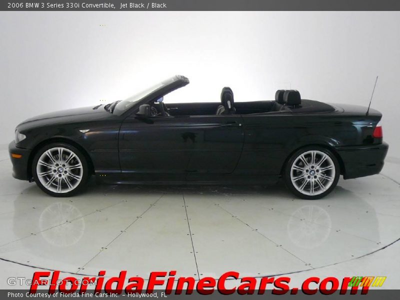 Jet Black / Black 2006 BMW 3 Series 330i Convertible