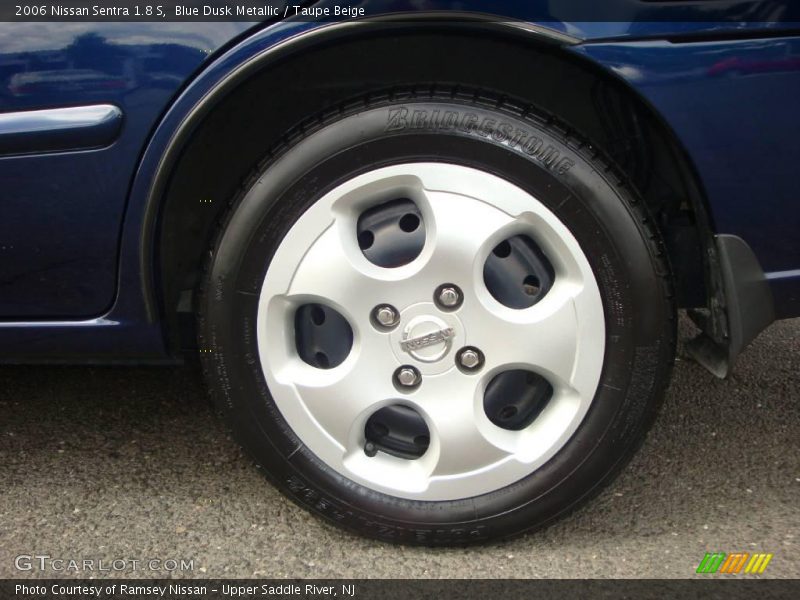 Blue Dusk Metallic / Taupe Beige 2006 Nissan Sentra 1.8 S